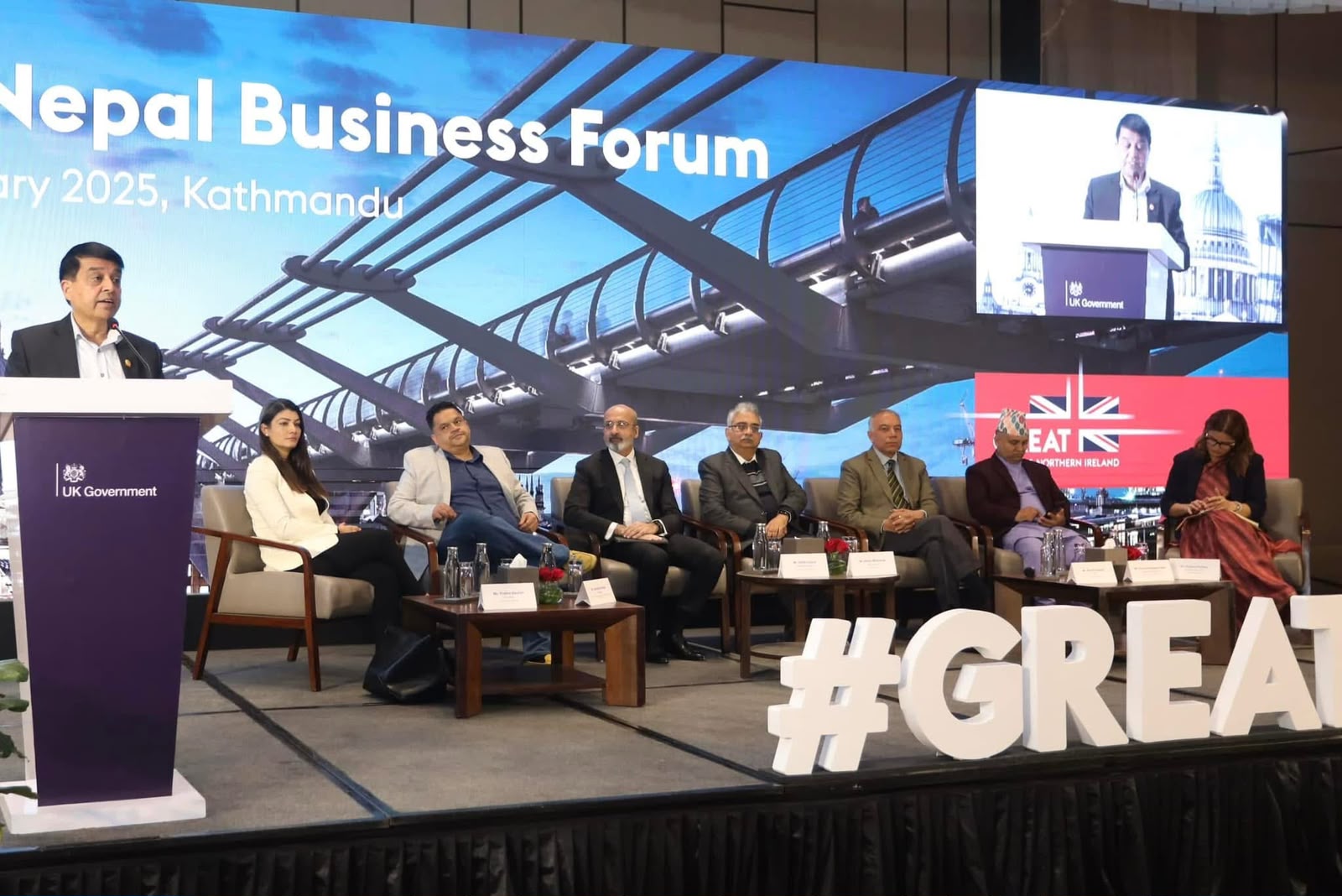 Panel discussion at the forum